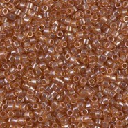 Miyuki delica kralen 11/0 - Transparent marigold luster DB-1221